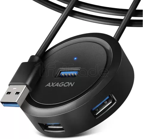 Photo de Hub USB 3.2 Axagon HUE-P1AL - 4x USB-A