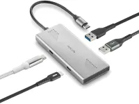 Photo de Hub USB-C 3.0 NGS WonderDuo C - 4 ports (Noir)