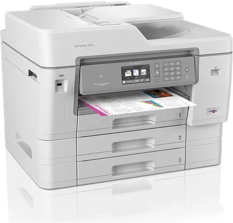 Photo de Imprimante A3 Multifonction 4en1 Brother Gamme Business Smart X MFC-J6957DW (Blanc)