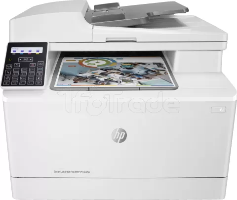 Photo de Imprimante Multifonction 4en1 HP Color LaserJet Pro M183fw (Blanc)