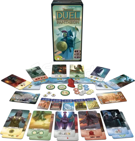 Photo de Jeu - 7 Wonders Duel : Panthéon (Extension)