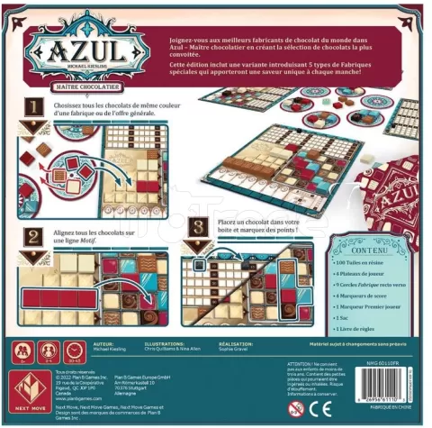 Photo de Jeu Azul - Version Chocolat (Extension)