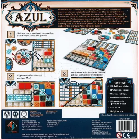 Photo de Jeu Azul