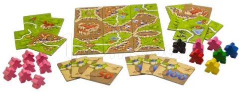 Photo de Jeu - Carcassonne : Auberges et Cathédrales (Extension)