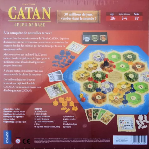 Photo de Jeu - Catan : Le Jeu de Base