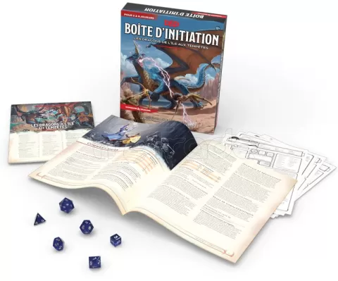 Photo de Jeu de Rôle Dungeons & Dragons 5 - Kit d'Initiation : Les Dragons de L'Île aux tempêtes