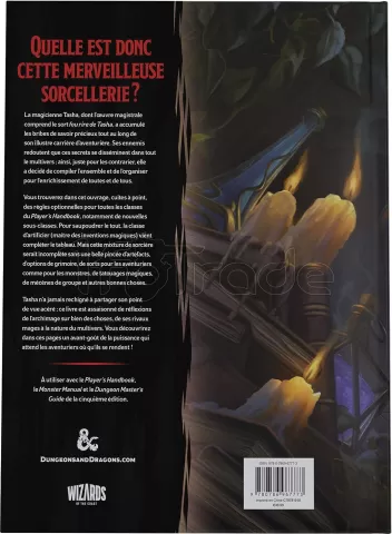 Photo de Jeu de Rôle : Dungeons & Dragons 5 - Livre Le Chaudron des Merveilles de Tasha