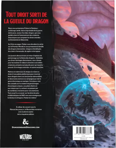 Photo de Jeu de Rôle - Livre Dungeons & Dragons 5 : Le trésor draconique de Fizban