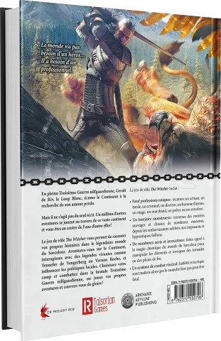 Photo de Jeu de Rôle : The Witcher - Livre Le jeu de rôle officiel (Livre de Base)