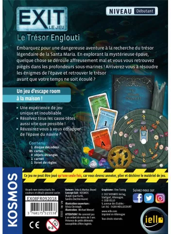 Photo de Jeu - Exit : Le Trésor Englouti