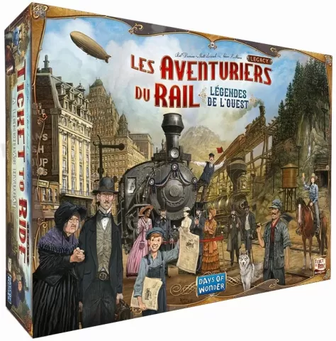 Photo de Jeu - Les Aventuriers du Rail : Legacy