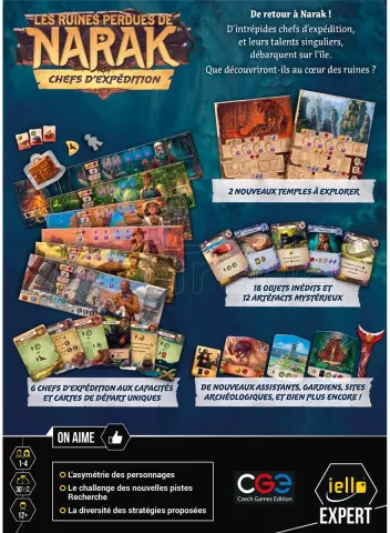 Photo de Jeu - Les Ruines Perdues de Narak : Chefs d'expédition (Extension)