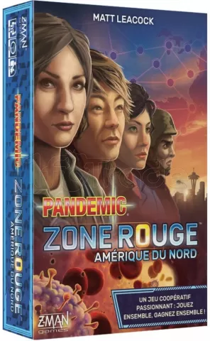 Photo de Jeu - Pandemic Zone Rouge : Amérique du Nord