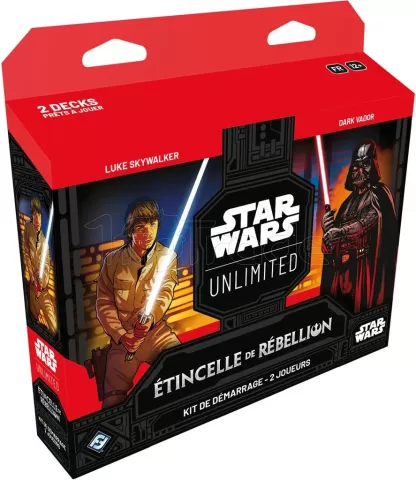 Photo de Jeu - Star Wars Unlimited : Etincelle de Rebellion (Starter pour 2 joueurs) (Fr)