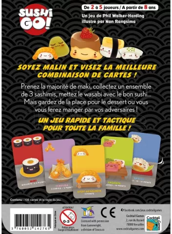 Photo de Jeu - Sushi Go