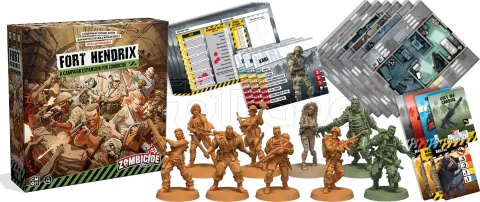 Photo de Jeu - Zombicide : Fort Hendrix (Extension)