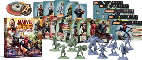 Photo de Jeu - Zombicide : Marvel Zombies (La Résistance des Heros)