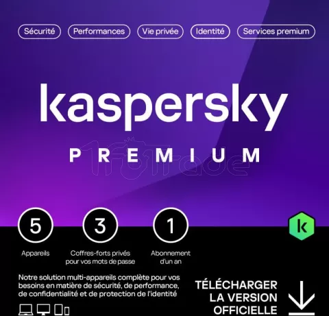 Photo de Kaspersky Premium - 5 appareils / 1 an