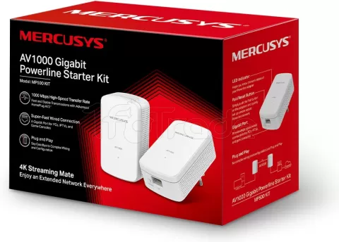 Photo de Kit 2x Adaptateurs CPL Mercusys MP500 (AV1000)