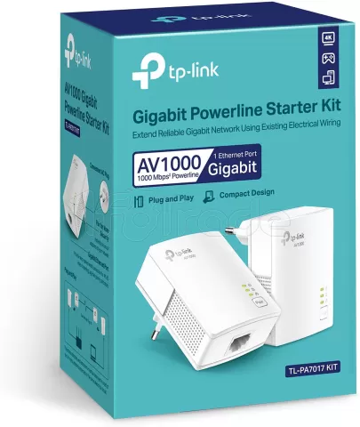 Photo de Kit 2x Adaptateurs CPL TP-Link TL-PA7017 (AV1000)