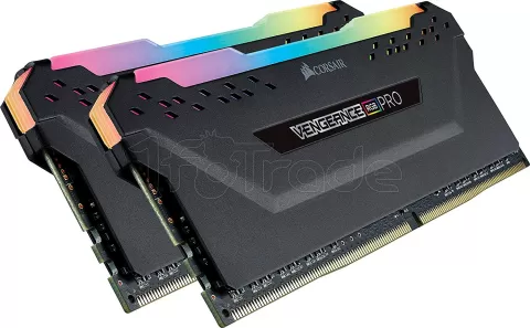 Kit Barrettes mémoire 32Go (2x16Go) DIMM DDR4 G.Skill Trident Z PC4-25600  (3200 Mhz) (Gris et Blanc)