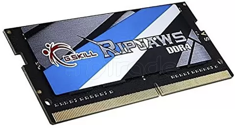 Photo de Kit Barrettes mémoire SODIMM DDR4 16Go (2x8Go) G.Skill RipJaws  2666Mhz (Noir)