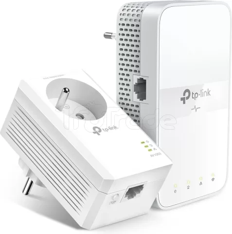 Photo de Kit de 2x Adaptateurs CPL + WiFi TP-Link Powerline TL-WPA7617 (AV1000)