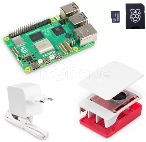 Photo de Kit de démarrage Raspberry Pi 5 4Go