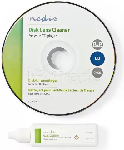 Photo de Kit de nettoyage Nedis pour lecteurs CD