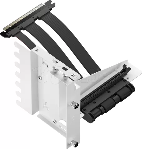 Photo de Kit Riser PCIe 4.0 16X Fractal Design Flex 2 avec support vertical et nappe 20cm (Blanc)