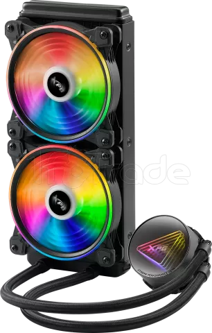 Photo de Kit Watercooling AIO Adata XPG Levante X RGB - 240mm (Noir)