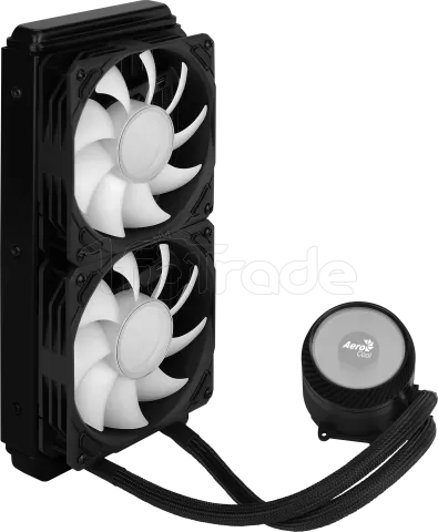 Photo de Kit Watercooling AIO Aerocool Mirage L240 RGB (Noir)