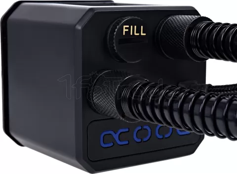 Photo de Kit Watercooling AIO Alphacool Eisbaer - 240mm (Noir)