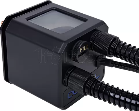 Photo de Kit Watercooling AIO Alphacool Eisbaer - 240mm (Noir)