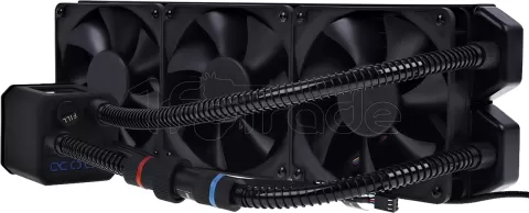 Photo de Kit Watercooling AIO Alphacool Eisbaer - 360mm (Noir)