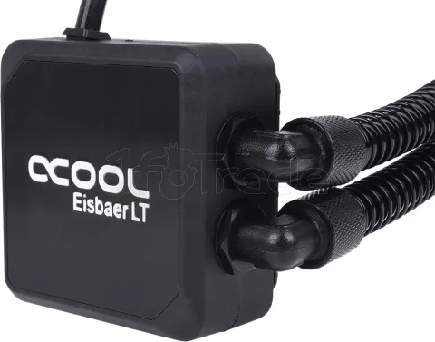 Photo de Kit Watercooling AIO Alphacool Eisbaer LT - 360mm (Noir)