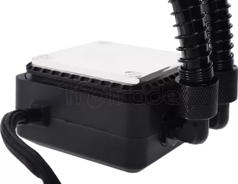 Photo de Kit Watercooling AIO Alphacool Eisbaer LT - 360mm (Noir)