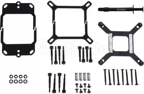 Photo de Kit Watercooling AIO Alphacool Eisbaer LT92 CPU (Noir) sans ventilateur