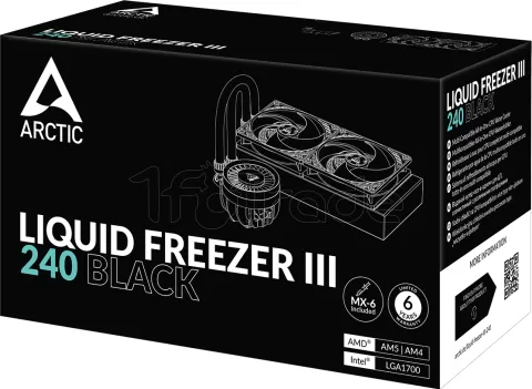 Photo de Kit Watercooling AIO Arctic Liquid Freezer III - 240mm (Noir)