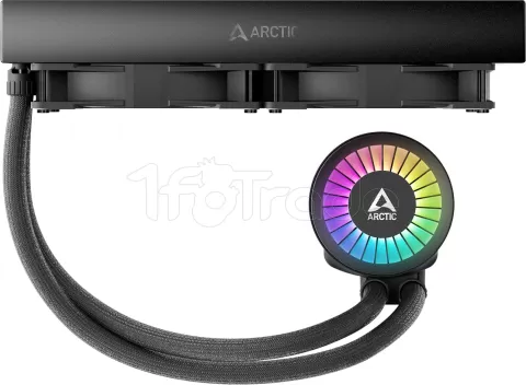 Photo de Kit Watercooling AIO Arctic Liquid Freezer III RGB - 280mm (Noir)