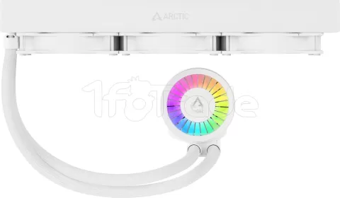 Photo de Kit Watercooling AIO Arctic Liquid Freezer III RGB - 360mm (Blanc)