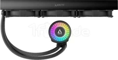 Photo de Kit Watercooling AIO Arctic Liquid Freezer III RGB - 420mm (Noir)