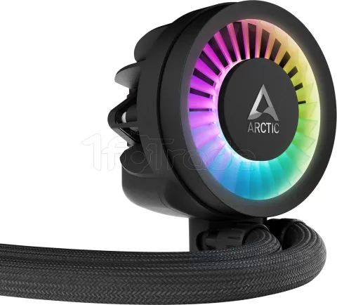 Photo de Kit Watercooling AIO Arctic Liquid Freezer III RGB - 420mm (Noir)