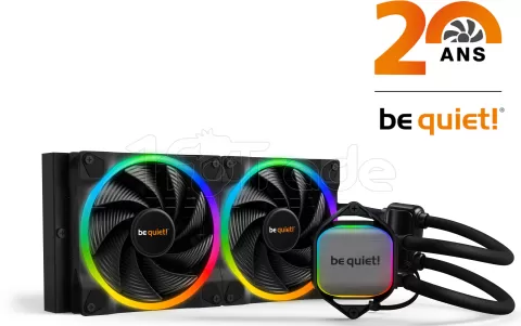 Photo de Kit Watercooling AIO be quiet! Pure Loop 2 FX RGB - 280mm (Noir)