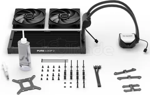 Photo de Kit Watercooling AIO be quiet! Pure Loop 2 RGB - 280mm (Noir)