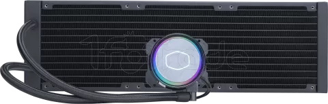 Photo de Kit Watercooling AIO Cooler Master MasterLiquid Illusion RGB - 360mm (Noir)