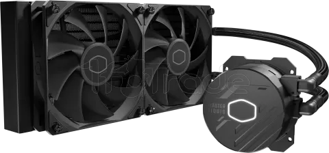 Photo de Kit Watercooling AIO Cooler Master MasterLiquid L Core - 240mm (Noir)