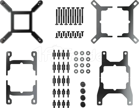 Photo de Kit Watercooling AIO Corsair iCue H115i Elite RGB - 280mm (Noir)