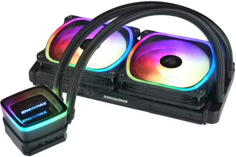 Photo de Kit Watercooling AIO Enermax AquaFusion ADV RGB - 240mm (Noir)