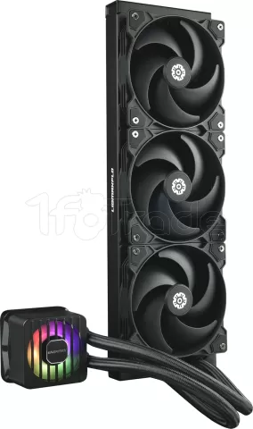 Photo de Kit Watercooling AIO Enermax LiqMaxFlo SR RGB - 360mm (Noir)